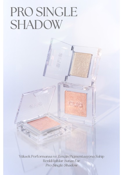 İnci Işıltılı Kremsi Dokuya Sahip Tekli Far CLIO Pro Single Shadow (23FW) (G03 Pin Light)