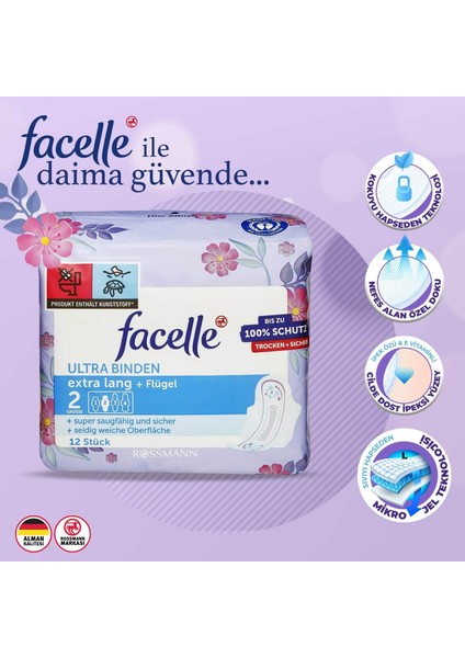 Ultra Ped 12'li Kanatlı Ekstra Uzun