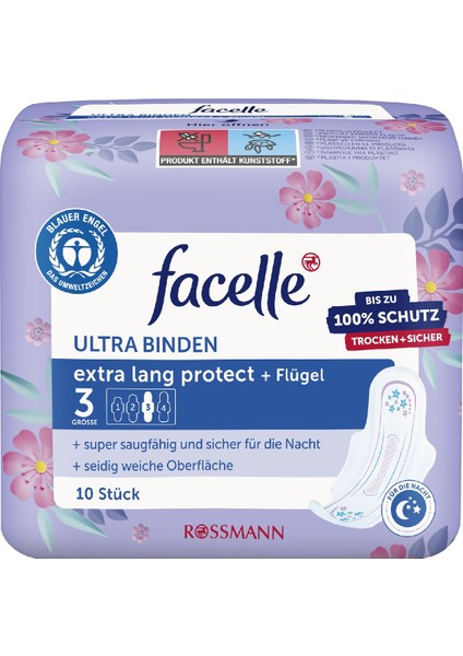 Ultra Ped 10'lu Kanatlı Gece Koruyucu