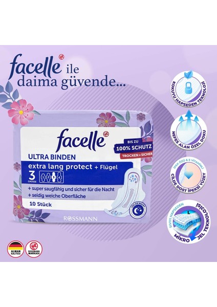 Ultra Ped 10'lu Kanatlı Gece Koruyucu modelleri