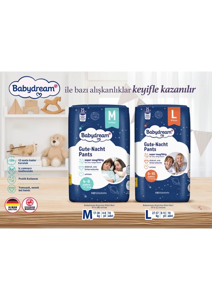 Alıştırma Kilot Bezi M 10'lu