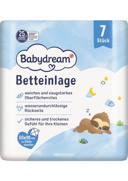 Bebek Yatak Alezi 60X90 cm 7'li