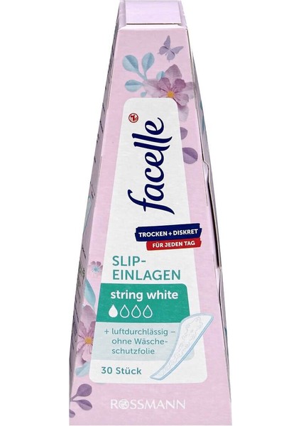 Günlük Ped 30'lu String Beyaz