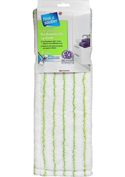 Mop Silme Başlık + Mikrofiber Paspas