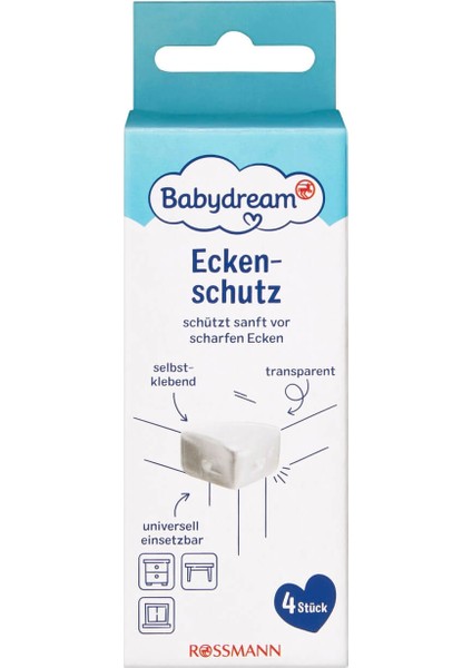 Bebek Köşe Koruyucu 4 Adet