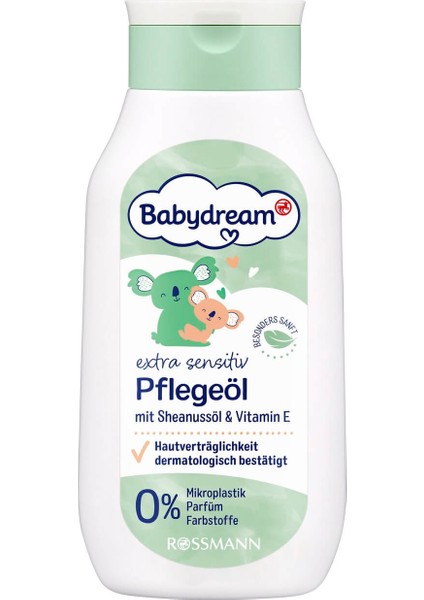 Bebek Bakım Yağı Çok Hassas Cilt E Vitamini ve Shea Fındığı Yağlı 250 ml