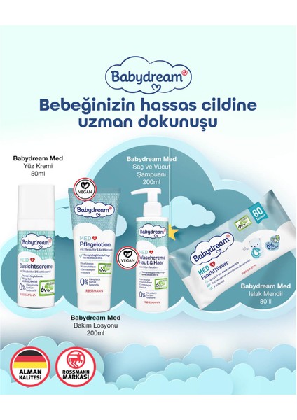 Med Bebek Bakım Losyonu Kuru ve Hassas Cilt Shea ve Çuha Çiçeği Yağlı 200 ml fiyatları