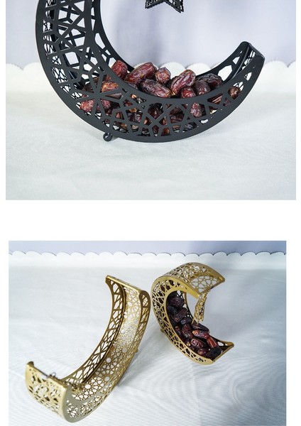 Ay Şeklindeki Demir Sanatı Içi Boş Ev Dekorasyonu (Yurt Dışından) fırsatları