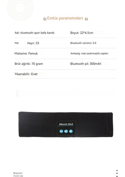 Açık Hava Sporları Koşu Yoga Ter Emici Saç Kablosuz Bluetooth Kafa Bandı (Yurt Dışından) indirimleri