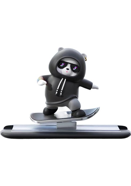 Karikatür Araba Süslemeleri Hareketli Ayı Araba Iç Dekorasyon Süsleri (Yurt Dışından)