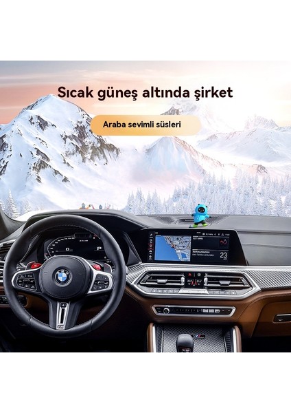 Karikatür Araba Süslemeleri Hareketli Ayı Araba Iç Dekorasyon Süsleri (Yurt Dışından) fiyatları