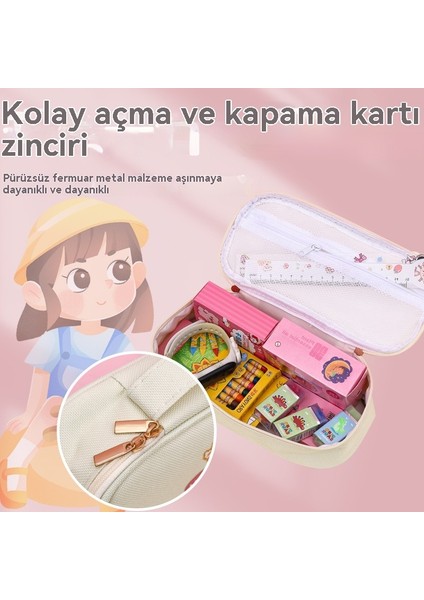 Yüksek Yüzlü Öğrenciler ve Yüksek Kapasiteli Ortaokul Öğrencileri Için Basit Kalem Kutusu (Yurt Dışından)