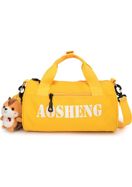 Silindir Eğlence Spor Açık Hava Seyahat Çantası (Yurt Dışından)