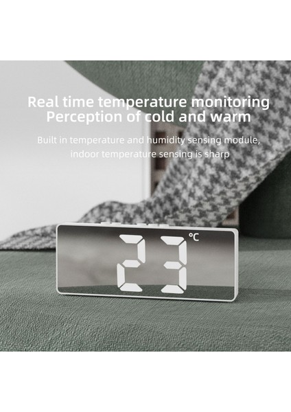 LED Minimalist Tarzı Çift Kullanımlı Ev Sessiz Moda Saati (Yurt Dışından) fiyatları