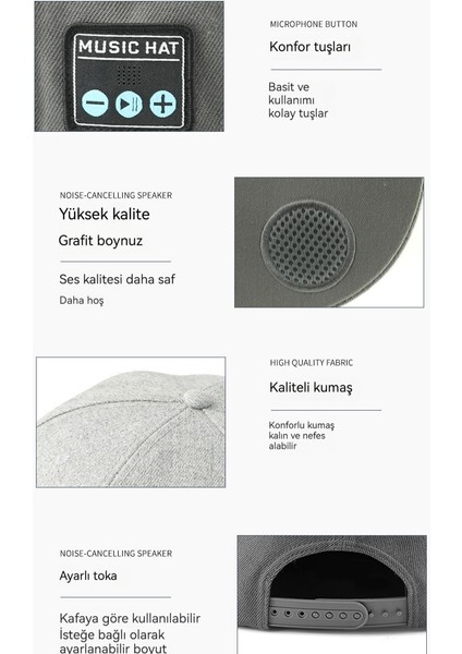 Açık Spor Harici Kablosuz Ses Bluetooth 5.4 Çift Boynuz Müzik Kapakları (Yurt Dışından) fırsatları