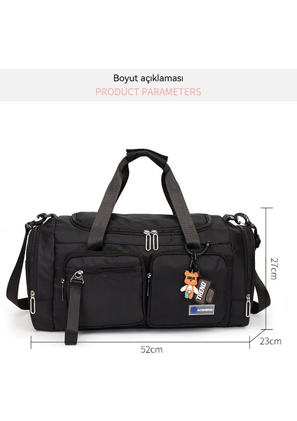 Boş Zaman Sporları ve Fitness Bayan Yüksek Kaliteli Büyük Kapasiteli Seyahat Çok Fonksiyonlu Hafif Omuz Çantası (Yurt Dışından) indirimleri