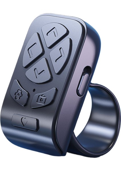 Yüzük Bluetooth Yüzük Plaka Cep Telefonu Kamera Kontrolü Selfie Uzaktan Kumanda (Yurt Dışından)