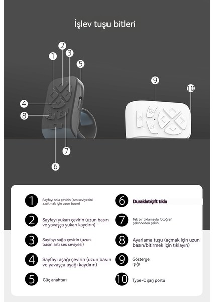 Yüzük Bluetooth Yüzük Plaka Cep Telefonu Kamera Kontrolü Selfie Uzaktan Kumanda (Yurt Dışından) indirimleri