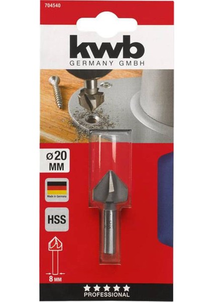 Metal Havşa Açma Ucu 20 mm (EİNHEL.49704540)