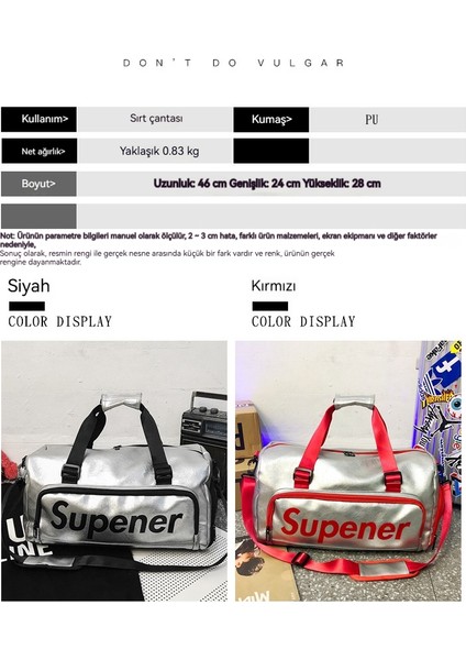 Kısa Mesafe Moda Alfabe Bagaj Bir Omuz Seyahat Hafif Çarpıştırıcı El No Spor Çantası (Yurt Dışından)