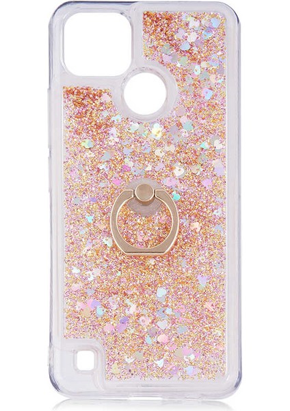 Realme C21 Kılıf Zore Milce KAPAK-GOLD-8682314142311-MLTD56736