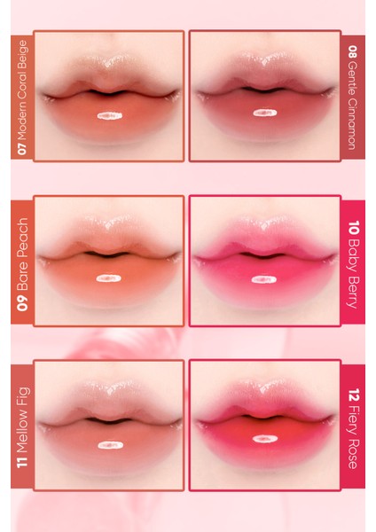 Yapışkanlık Hissi Vermeyen Yoğun Işıltılı Tint CLIO Crystal Glam Tint (06 Daily Mauve)