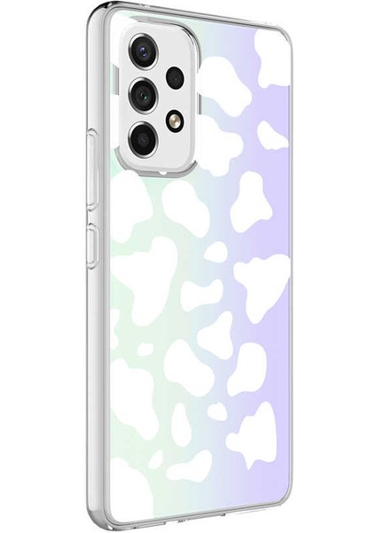 Galaxy A13 4g Kılıf Zore M-Blue Desenli Kapak-Cow NO2-8680436491263-MLTD72027