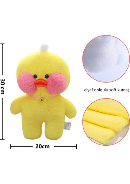 Lalafanfan Ördek Peluş Oyuncak 30CM Aksesuarlı Oyun Arkadaşı fiyatları