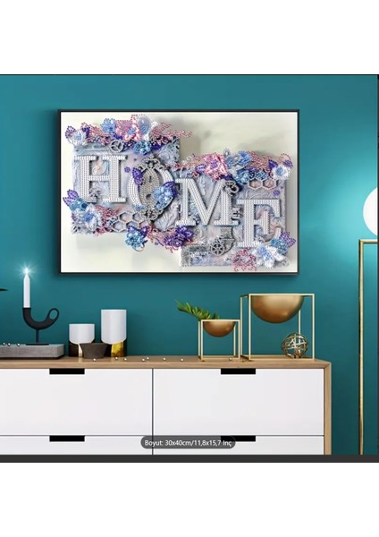 Home 5d Elmas Sanat Kiti Boncuk 30 x 40 cm modelleri