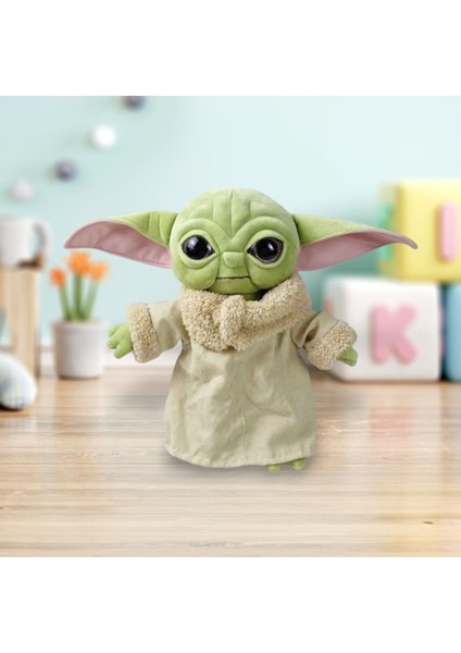 Starwars Baby Yoda Peluş Oyuncak Figür 35CM Bebek Yoda Gerçekçi Görünümlü Yumaşak Peluş