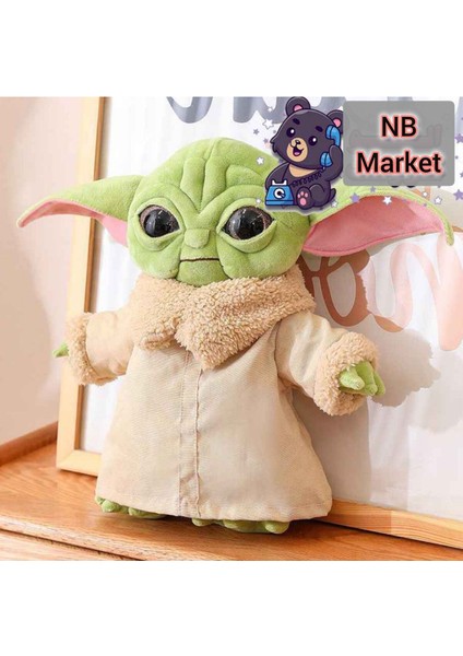 Starwars Baby Yoda Peluş Oyuncak Figür 35CM Bebek Yoda Gerçekçi Görünümlü Yumaşak Peluş fiyatları
