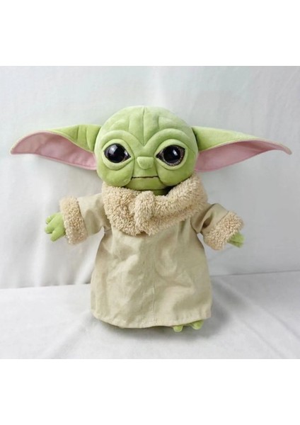 Starwars Baby Yoda Peluş Oyuncak Figür 35CM Bebek Yoda Gerçekçi Görünümlü Yumaşak Peluş modelleri