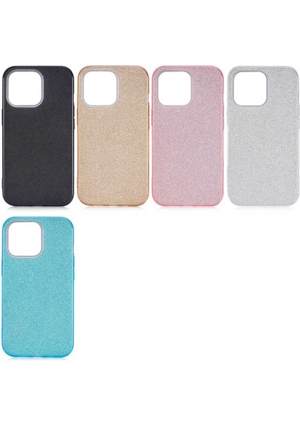 Apple iPhone 13 Pro Max Kılıf Zore Shining SILIKON-MAVI-8682314163491-MLTD58397 fiyatları