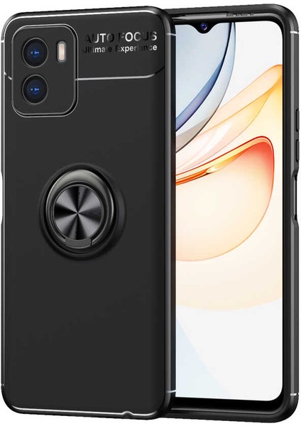 Vivo Y15S Kılıf Zore Ravel Silikon KAPAK-SIYAH-8680436485736-MLTD72161