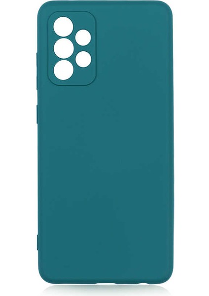 Galaxy A72 Kılıf Zore Mara Laaakan Kapak-Koyu YEŞIL-8682314125666-MLTD55555