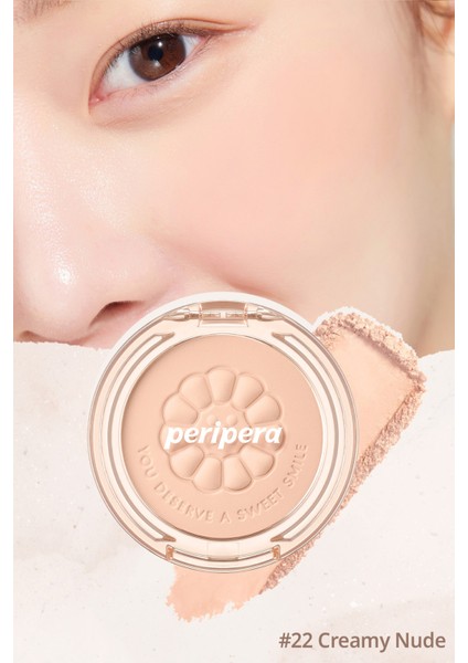 Sebum Dengeleyici Toz Allık PERIPERA Pure Blushed Sunshine Cheek (22 Creamy Nude)(K-Ookie) fiyatları