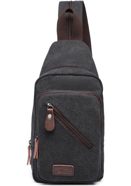 Unisex Su Geçirmez Hem Sırt Hem Çapraz Kanvas Kumaş Bodybag Çanta 1264 indirimleri