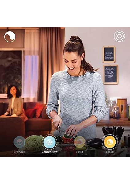 Huewca 9-75W Renkli Akıllı Ampul 2'li Ekopaket E27 Bluetooth Özellikli fiyatları