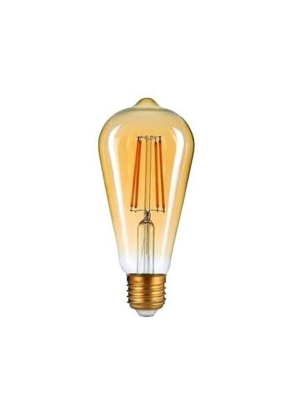 Armut Tipi Rustik Ampul Flemanlı Tasarruflu 4W LED Dekoratif Ampul Vintage Aydınlatma fiyatları