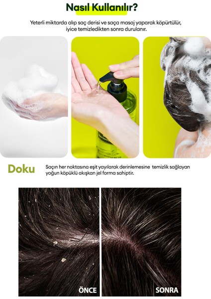 Gençler İçin Sebum Dengeleyici Bakım Şampuanı KUNDAL Smell Cover Shampoo 400ml (Tropical Mango)