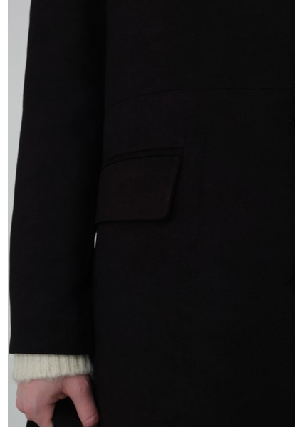 Süet Blazer Ceket Siyah modelleri