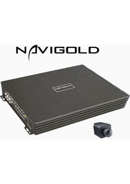 NVG-5250 5 Kanal 5000W Oto Amfi Power 4ohm 4X80W+250W Rms Bas Kontrollü
