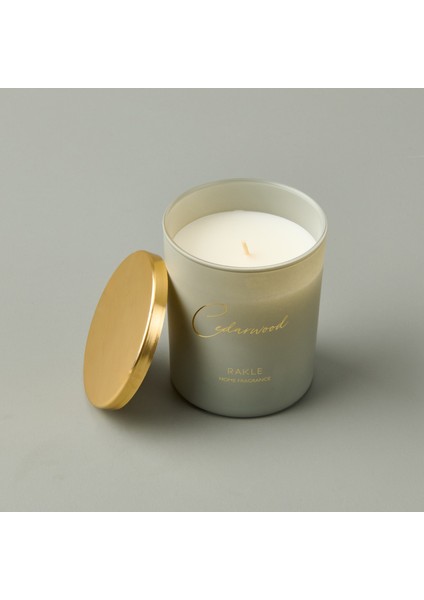 Elegant Cedarwood Mum - Gri - 120 gr modelleri