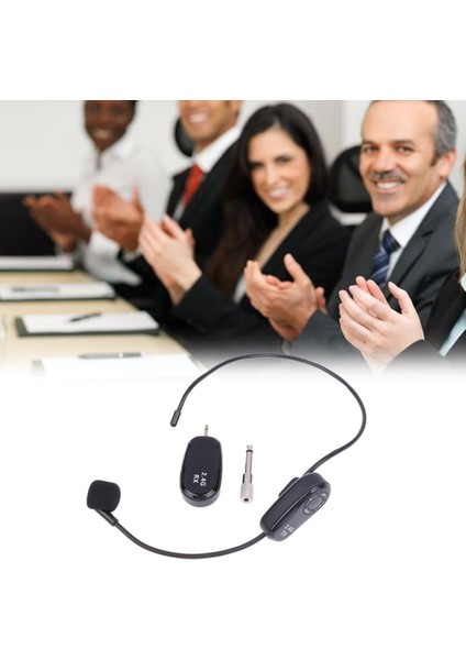 STP-7801 2.4g Kablosuz Şarjlı Profesyonel Tekli Kafa Mikrofonu