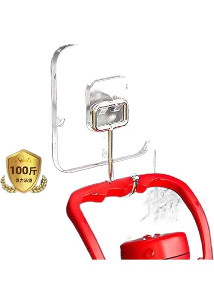 5 Adet Iz Bırakmayan Kanca Güçlü Yapışkan Duvara Asılı Çivi Yok (Yurt Dışından)