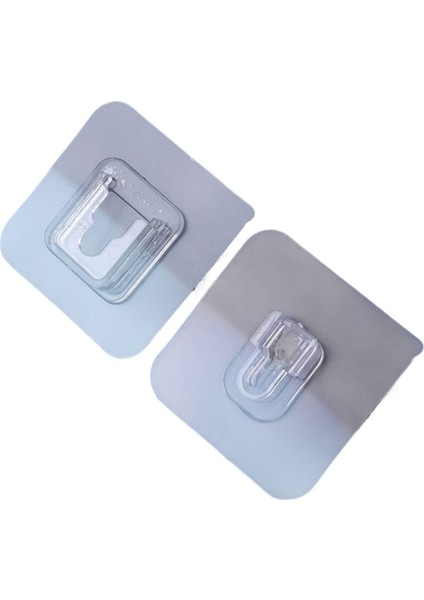 10 Adet Güçlü Iz Bırakmayan Yapışkan Duvar Kancaları Çivisiz Kancalar (Yurt Dışından)