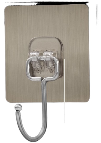 10 Adet Güçlü Iz Bırakmayan Yapışkan Duvar Kancaları Çivisiz Kancalar (Yurt Dışından)