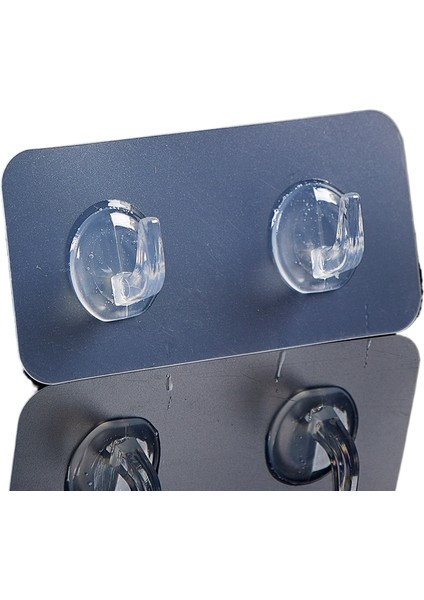 10 Adet Güçlü Iz Bırakmayan Yapışkan Duvar Kancaları Çivisiz Kancalar (Yurt Dışından)