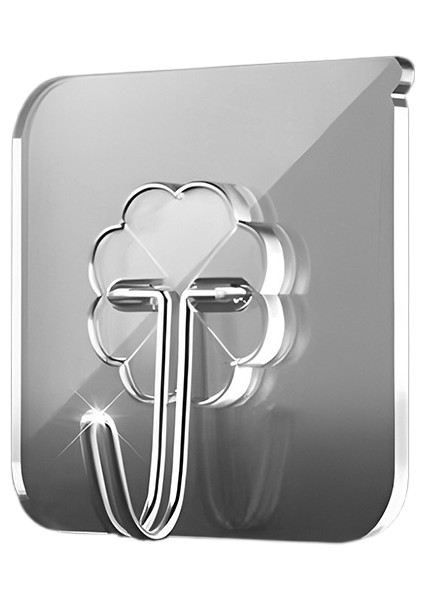 10 Adet Güçlü Iz Bırakmayan Yapışkan Duvar Kancaları Çivisiz Kancalar (Yurt Dışından)