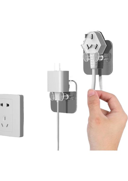 10 Adet Güçlü Iz Bırakmayan Yapışkan Duvar Kancaları Çivisiz Kancalar (Yurt Dışından)